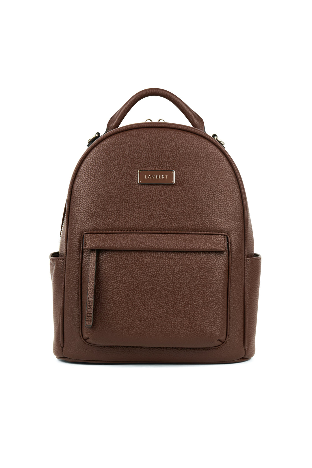 lambert sac à dos maude chocolat cuir vegan 