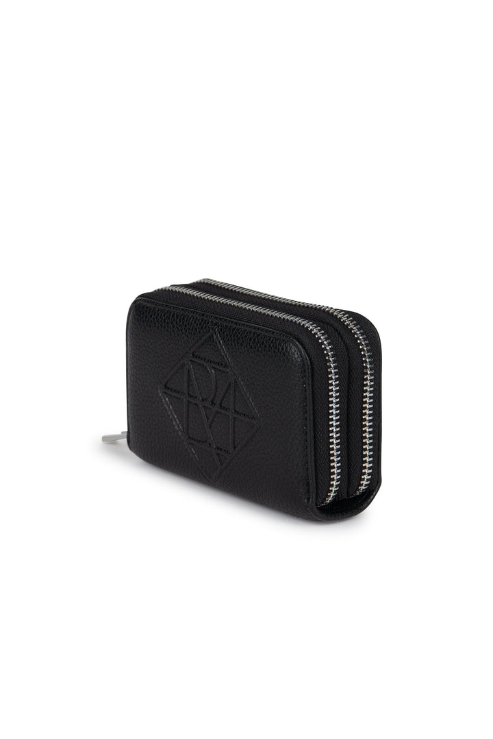 Portefeuille en cuir vegan - Megan noir - Lambert Accessoires parents Lambert 