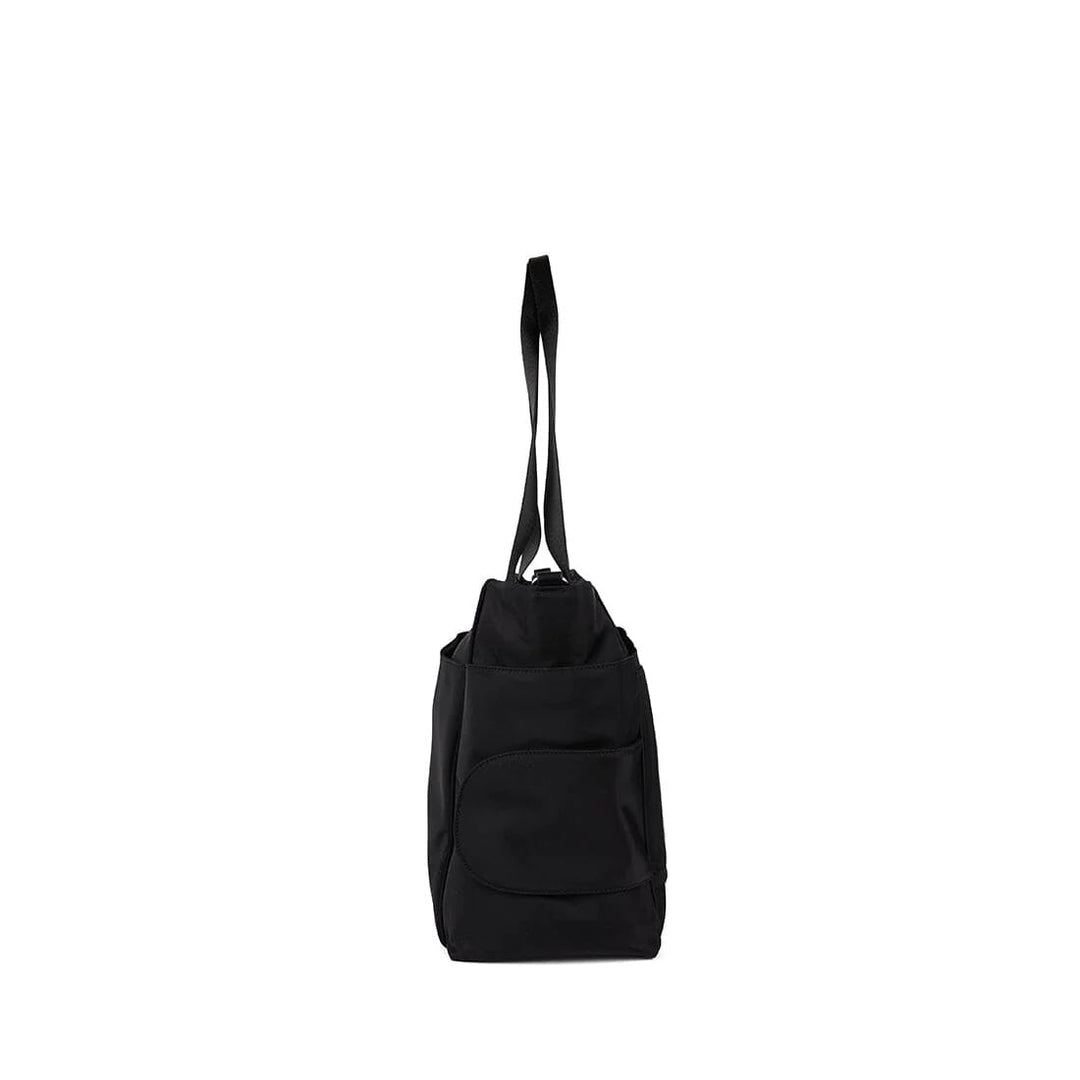 sac fourre-tout nylon noir maternité Milani Mlle et Coco
