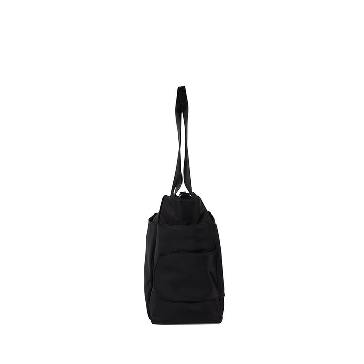 sac fourre-tout nylon noir maternité Milani Mlle et Coco