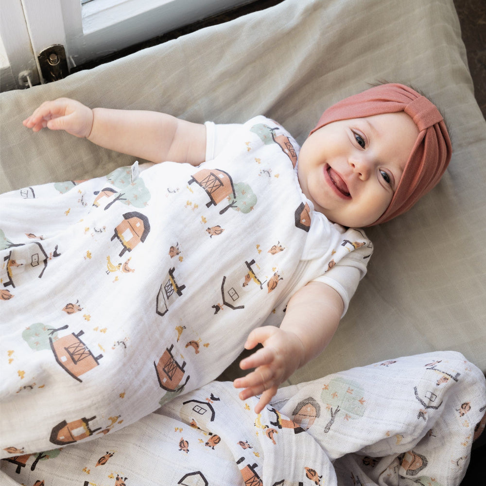 sac nuit perlimpinpin ferme 0.7 tog Mlle et Coco bébé