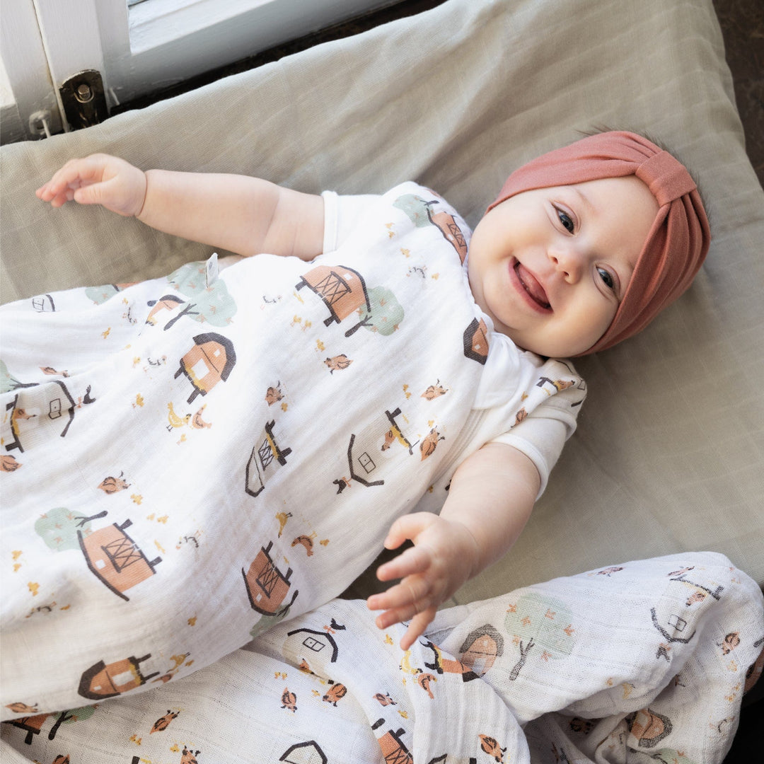 sac nuit perlimpinpin ferme 0.7 tog Mlle et Coco bébé