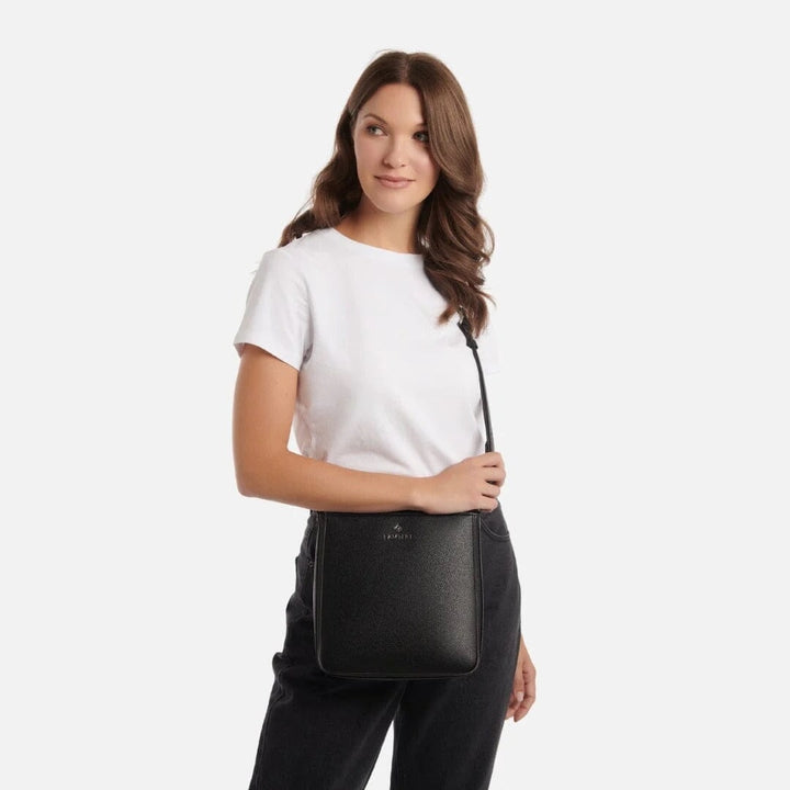 sac Natalia noir cuir vegan Lambert produit québécois