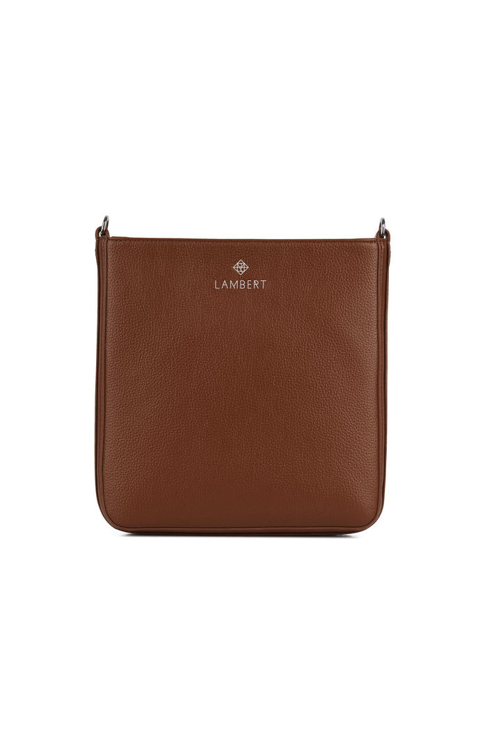 sac bandoulière cuir vegan hazelnut Mlle et Coco Lambert