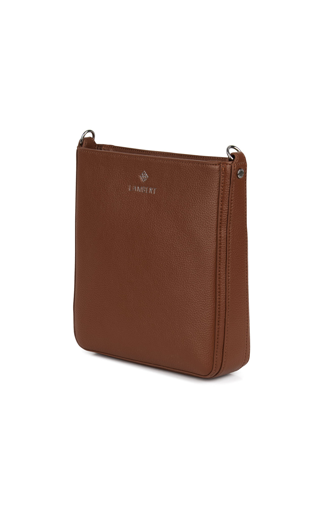 sac bandoulière cuir vegan hazelnut Mlle et Coco Lambert