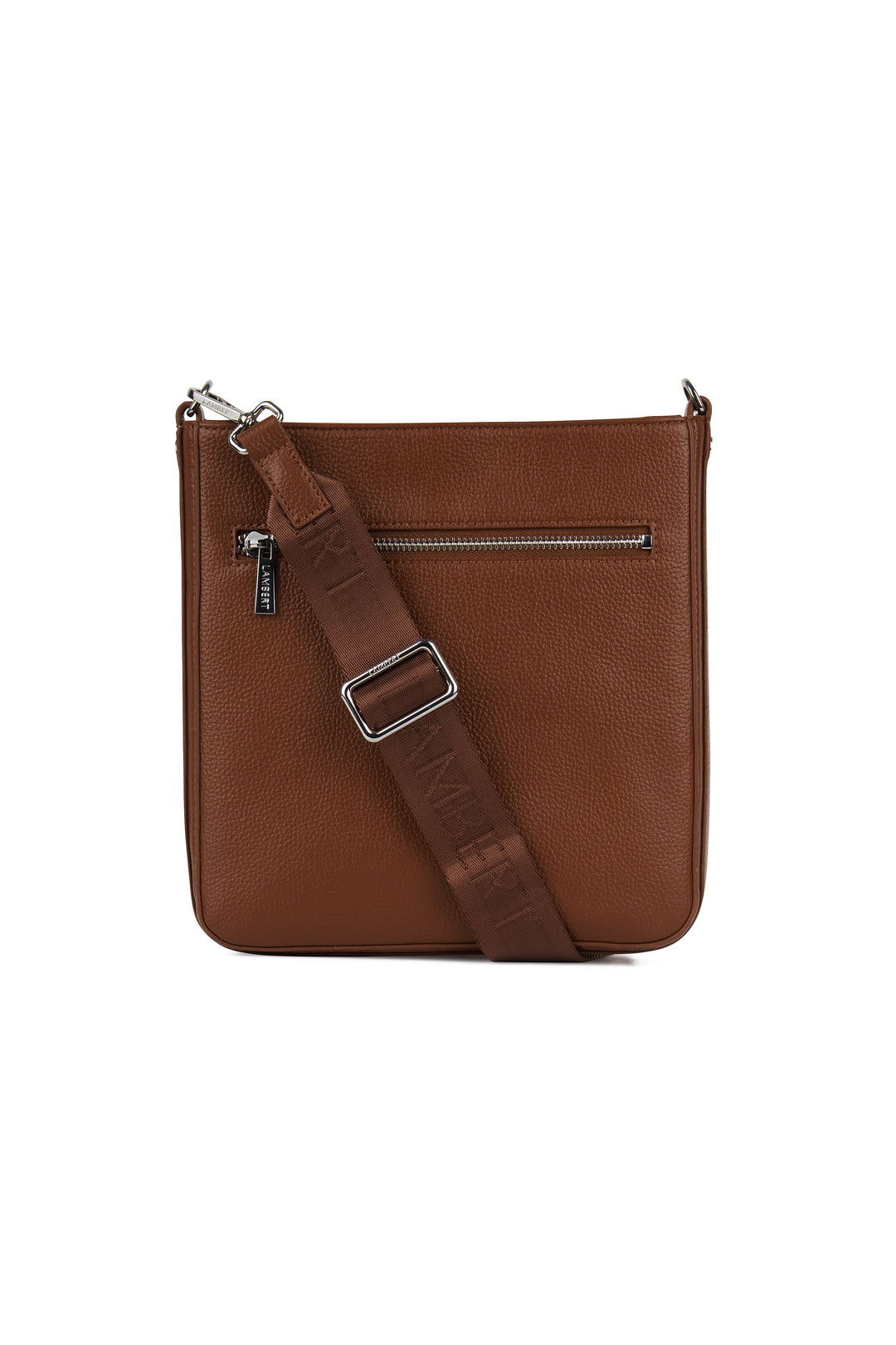 sac bandoulière cuir vegan hazelnut Mlle et Coco Lambert