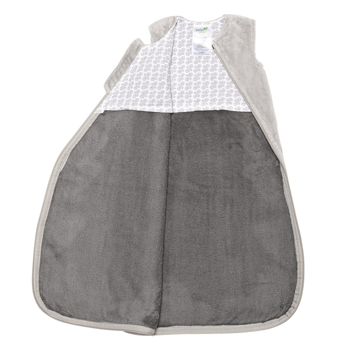 sac nuit peluche gris taupe uni perlimpinpin accessoire bébé