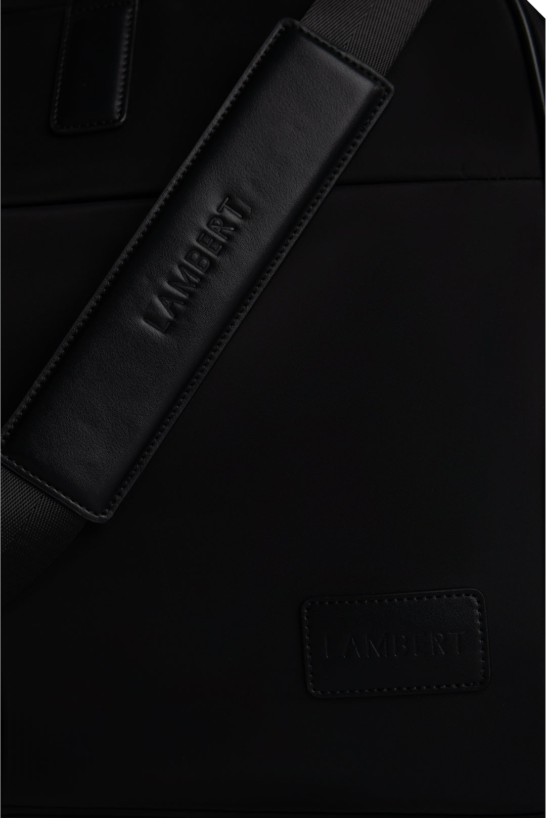 sac voyage nylon recyclé Oslo noir Lambert Mlle et Coco