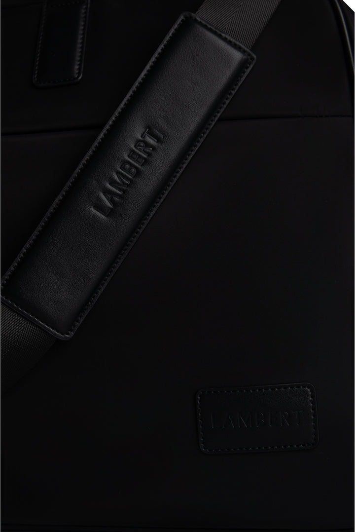 sac voyage nylon recyclé Oslo noir Lambert Mlle et Coco