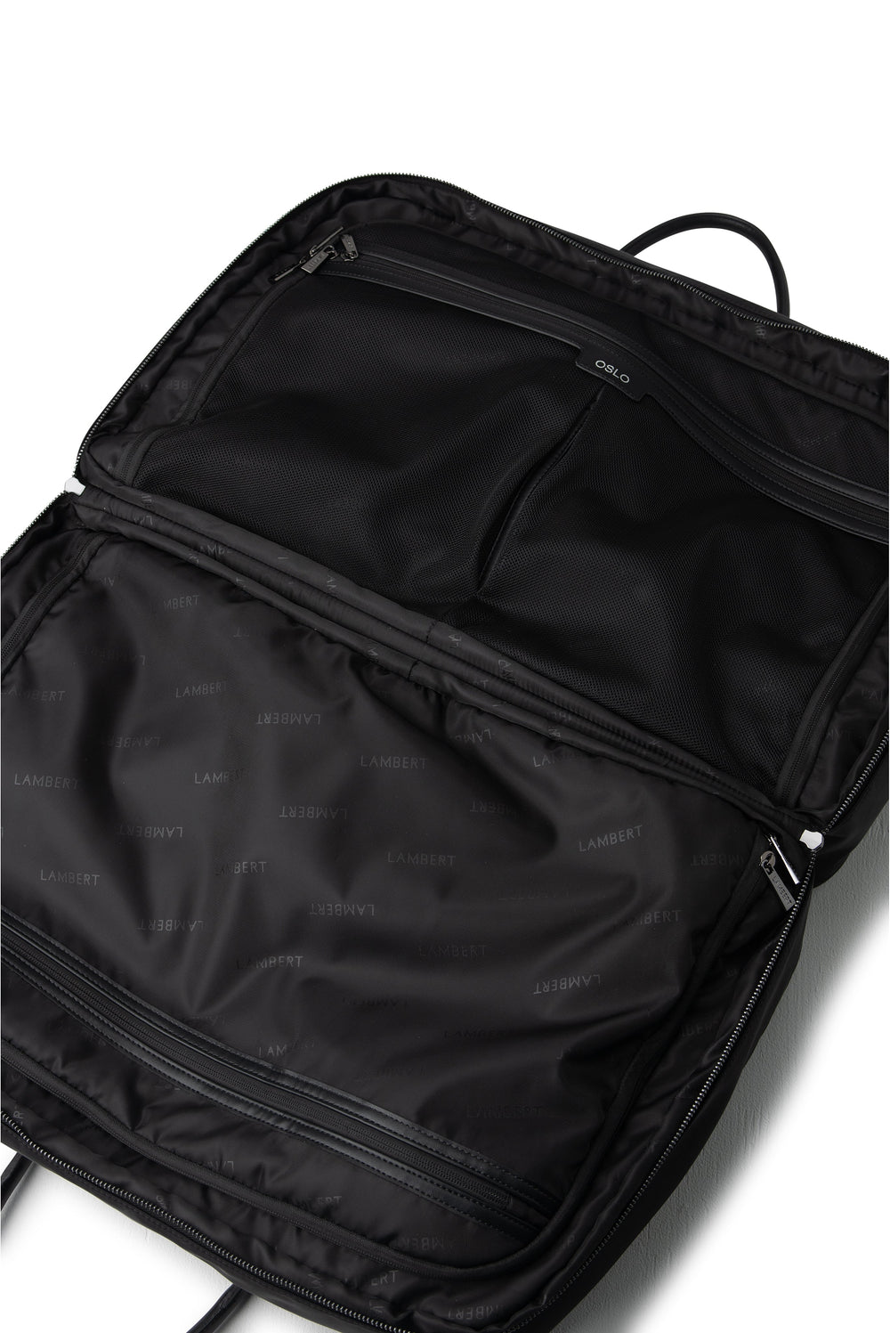 sac voyage nylon recyclé Oslo noir Lambert Mlle et Coco