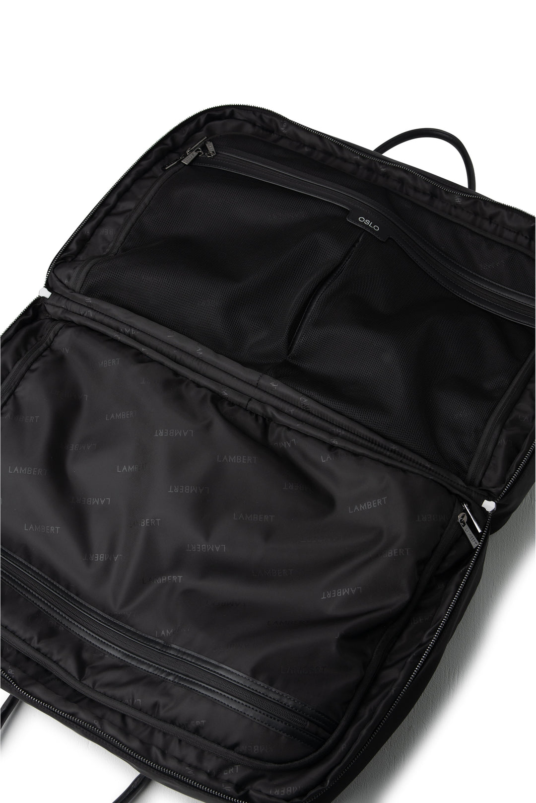 sac voyage nylon recyclé Oslo noir Lambert Mlle et Coco