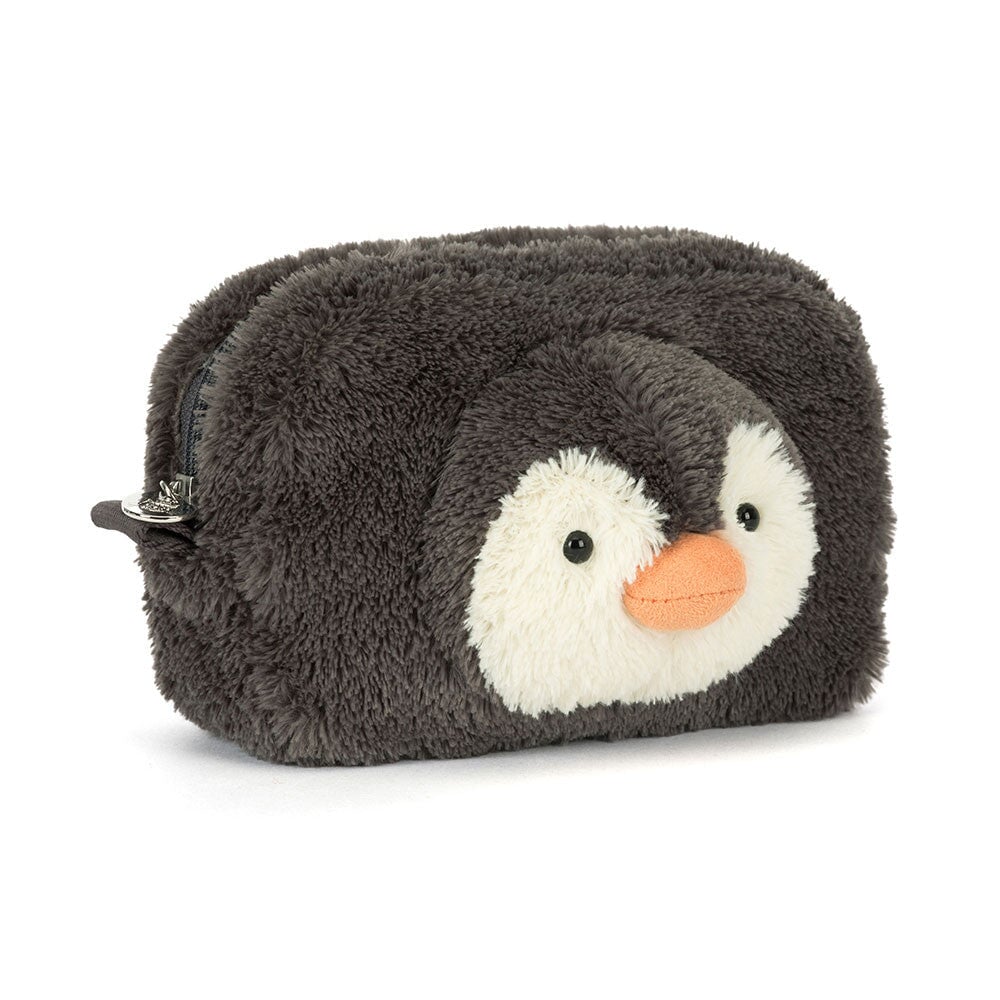 Pochette Jellycat Peanut le Pingouin, peluche par Mlle & Coco