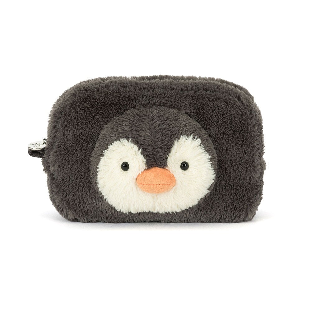 Pochette Jellycat Peanut le Pingouin, peluche par Mlle & Coco