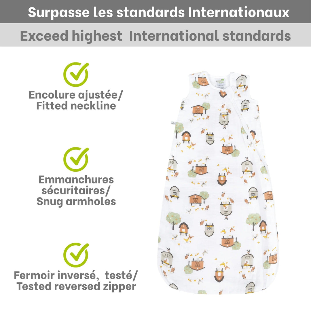 sac nuit perlimpinpin ferme 0.7 tog Mlle et Coco bébé