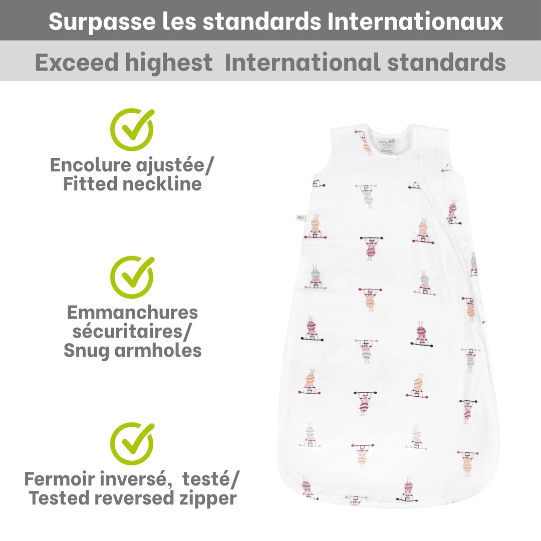 Dormeuse/gigoteuse 0.7 tog - Cirque - Perlimpinpin Vêtements (échantillons) Perlimpinpin 