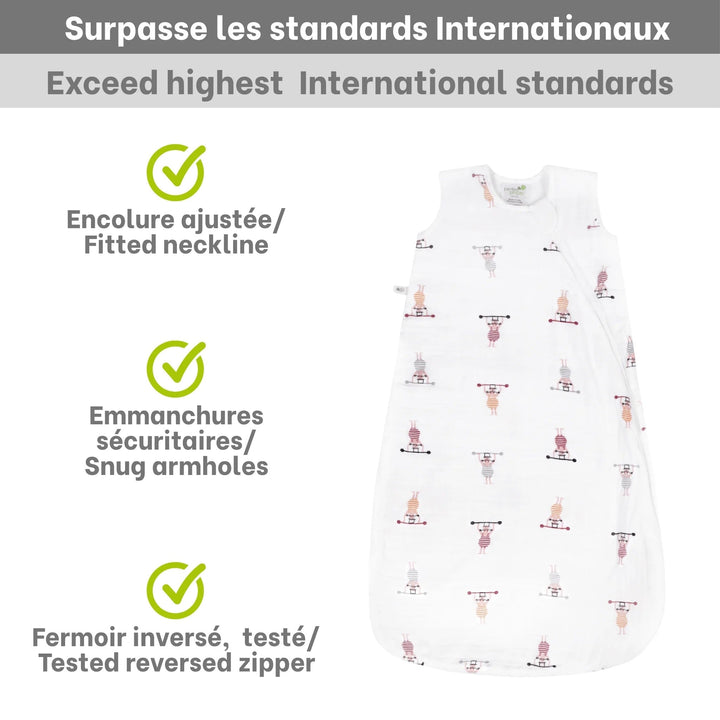 Dormeuse/gigoteuse 0.7 tog - Cirque - Perlimpinpin Vêtements (échantillons) Perlimpinpin 