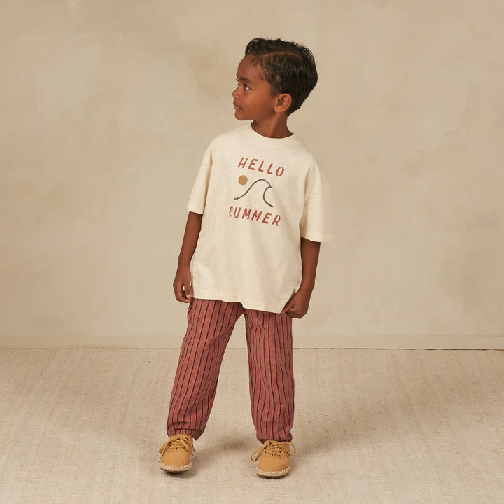 T-Shirt Hello Summer de Rylee &amp; Cru, vêtement enfant