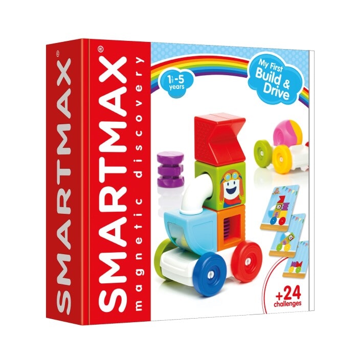 jeu de construction Smartmax my first build and drive