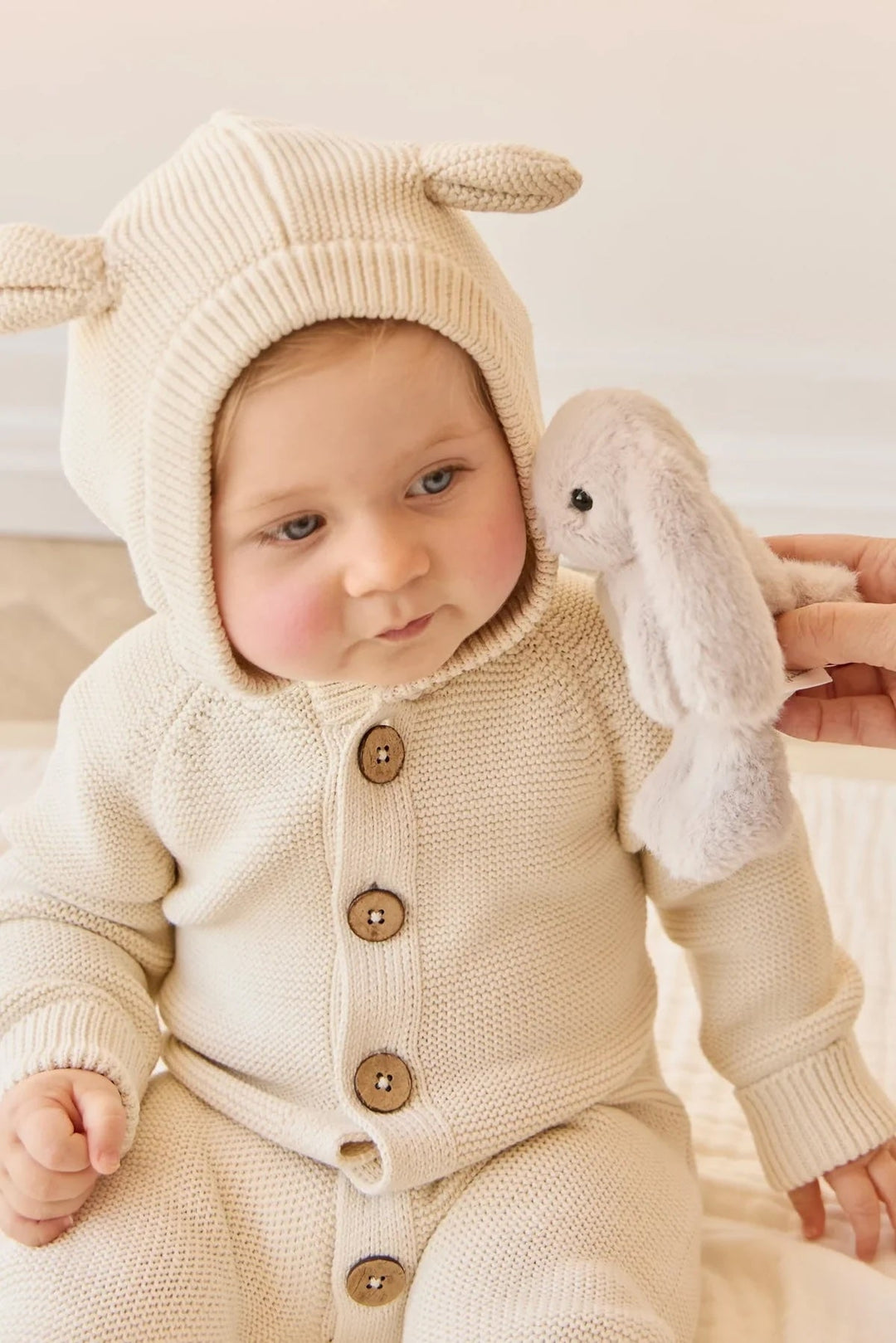 petite Pénélope beige Snuggle Bunnies Mlle et Coco peluche