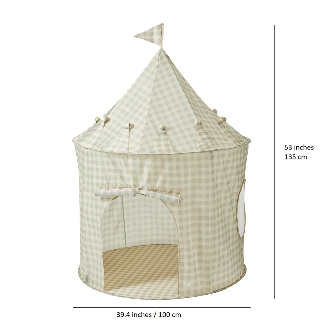 Tente de jeu - Vichy beige - 3 Sprouts 3 Sprouts 