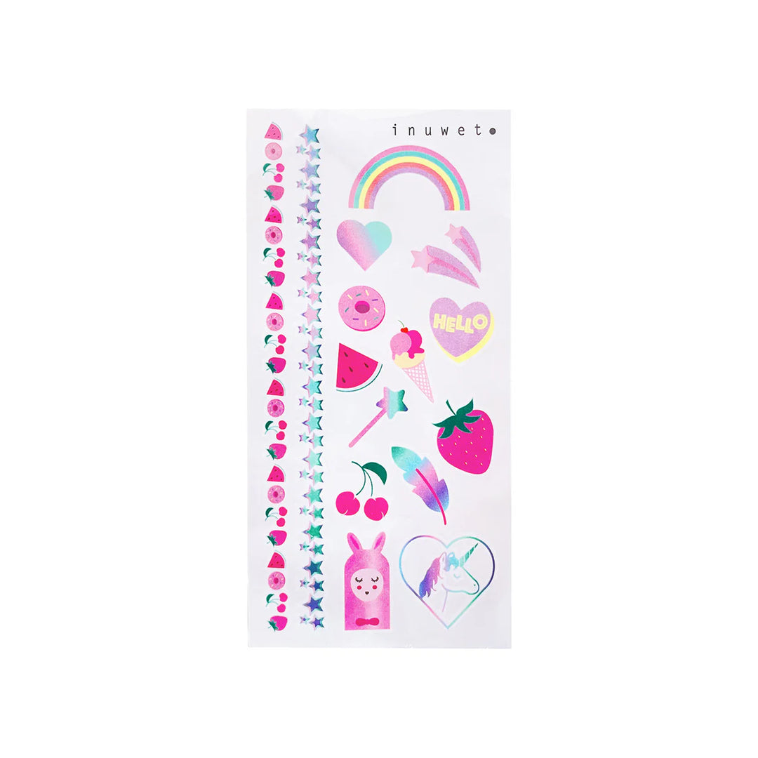 Ma petite maison beauté inuwet vernis ongles tatouage autocollants