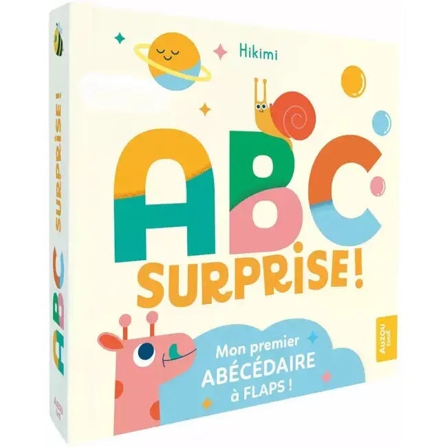 abécédaire surprise livre auzou flaps illustrations animaux lettre alphabet