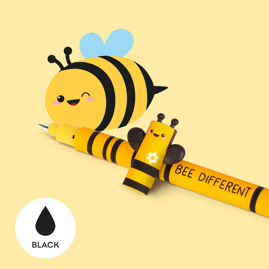Stylo encre gel effaçable - Plusieurs couleurs - Legami Jouet/jeux Legami Abeille (jaune 