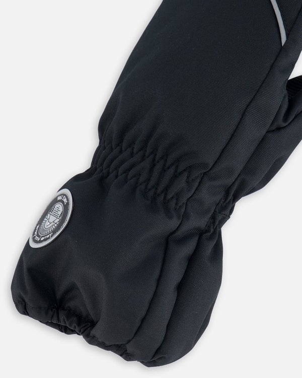 mitaine noir accessoire hiver Deux par Deux Mlle et Coco