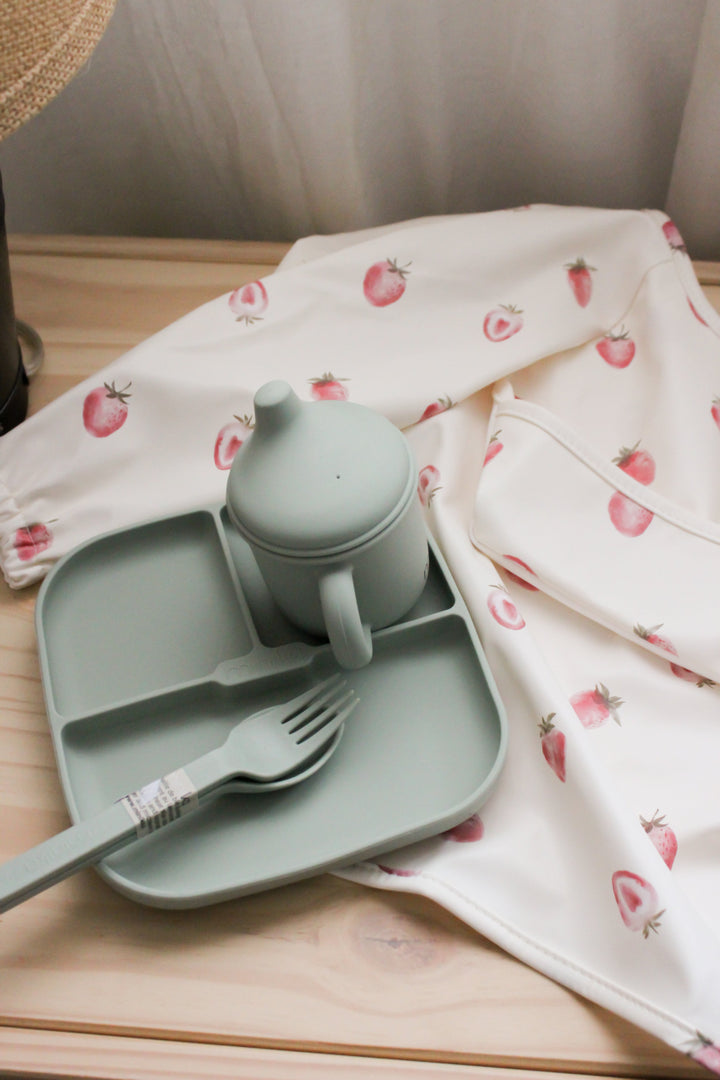 accessoire repas Minika silicone sauge Mlle et Coco