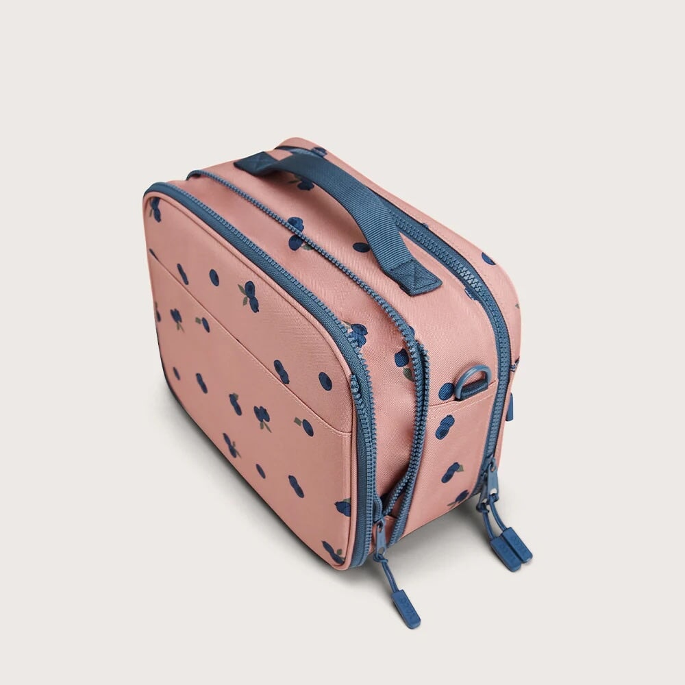Sac à lunch Liam blueberry pink Taco Mlle et Coco