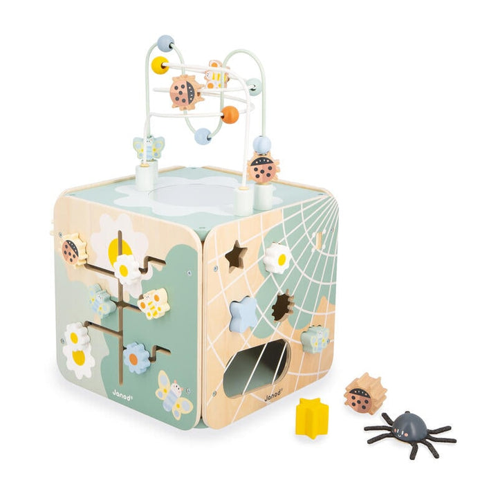 Janod maxi-cube activité je enfant Mlle et Coco