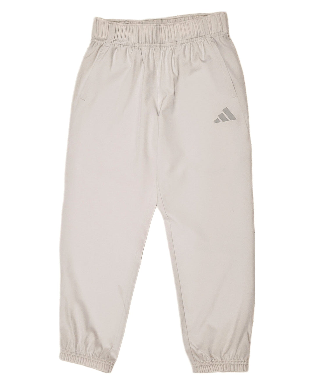 pantalon toile beige Adidas taille élastique enfant vêtement sport