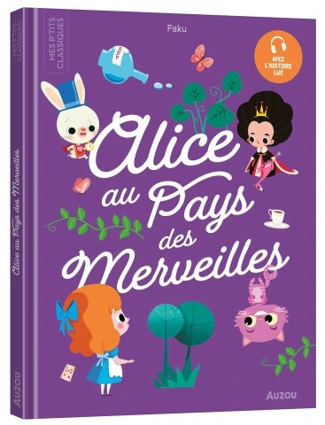 livre Alice au Pays des merveilles auzou enfant histoire