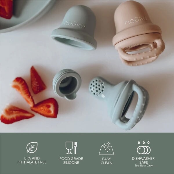 tétine alimentaire Nouka blush accessoire silicone bébé Mlle Coco