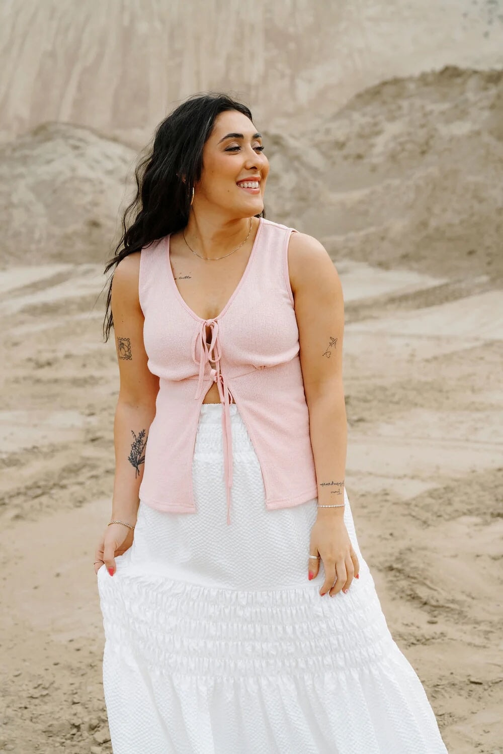Veste sans manches Amber - Rose tendre - Rose Maternité Maternité Rose Maternité 