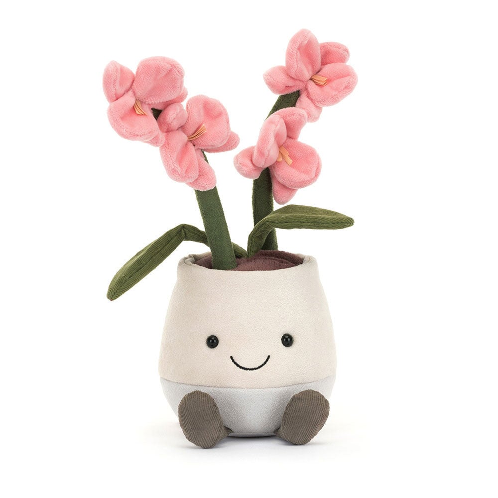 Peluche plante amusante orchidée Jellycat Mlle et Coco