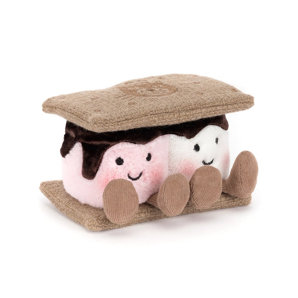 Peluche  Amuseables S'mores Jellycat Mlle et Coco