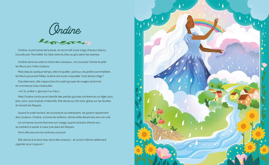 Livre Princesses de la nature Auzou éditions Mlle et Coco