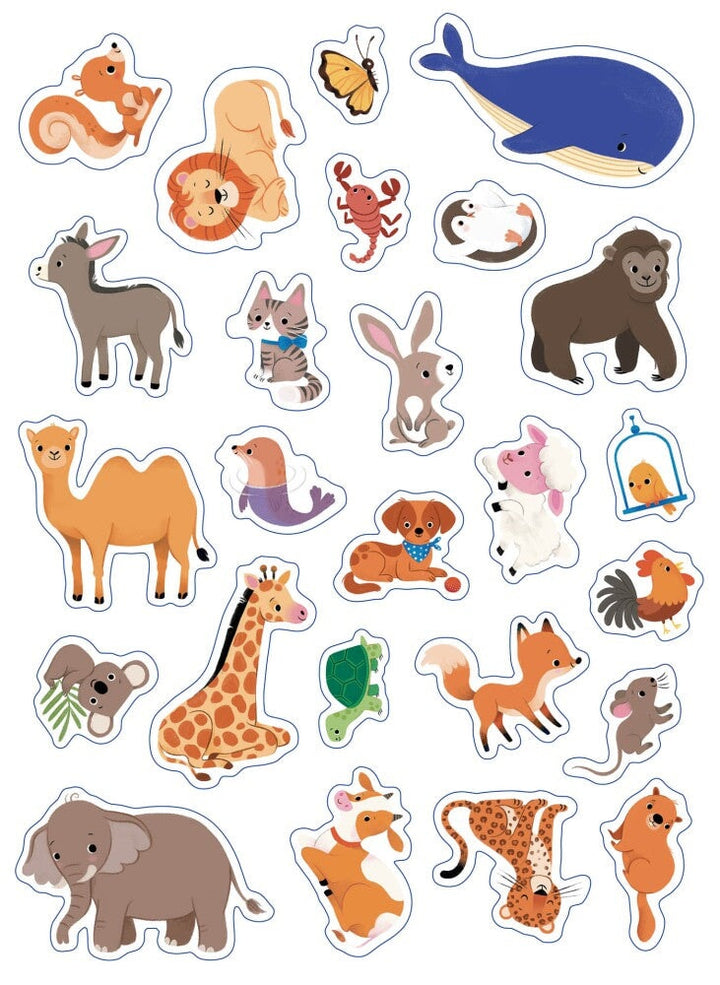 Jeu Mon abécédaire aimanté des animaux Auzou Mlle et Coco