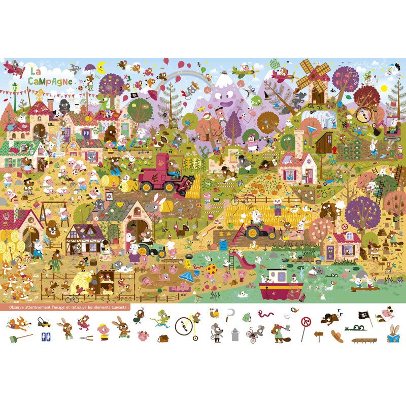 cherche et trouve animaux auzou activité enfant livre