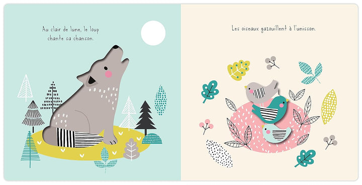 Livre les animaux de la forêt Kimane Mlle et Coco