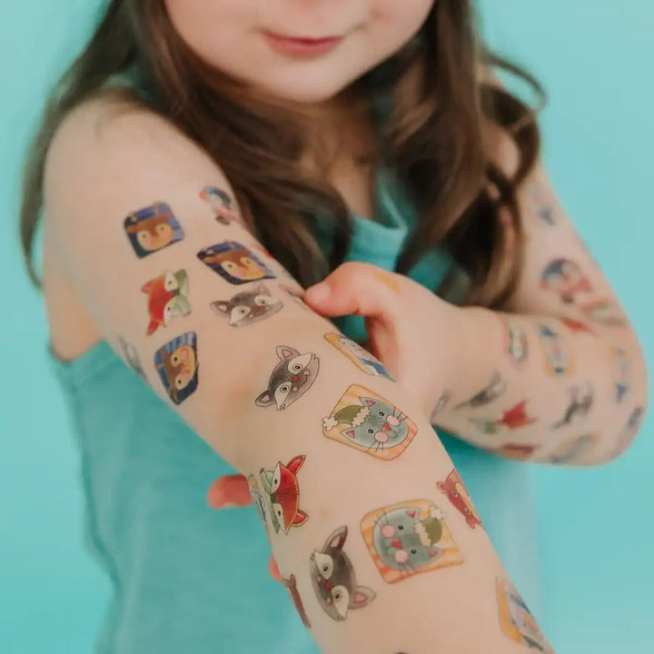 Tattoo Animaux Hivernaux Pico compagnie Québécoise Mlle et Coco