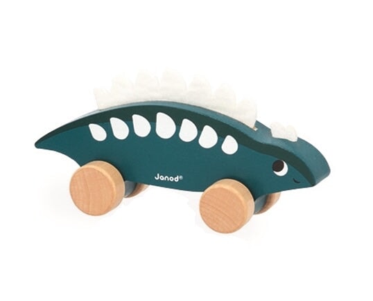 jouet tirer pousser bois Dinosaure Janod enfant motricité
