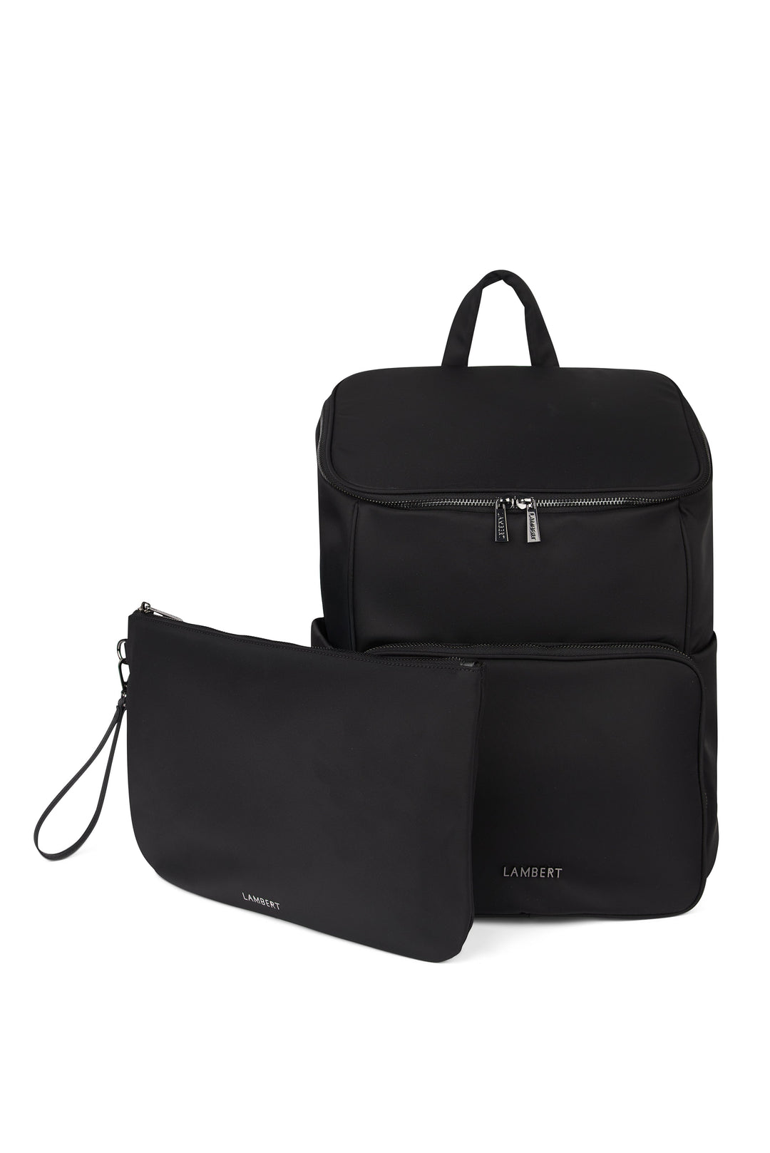 sac couche noir nylon Anabelle Lambert Mlle et coco