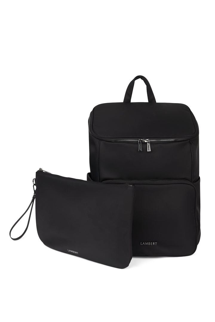 sac couche noir nylon Anabelle Lambert Mlle et coco