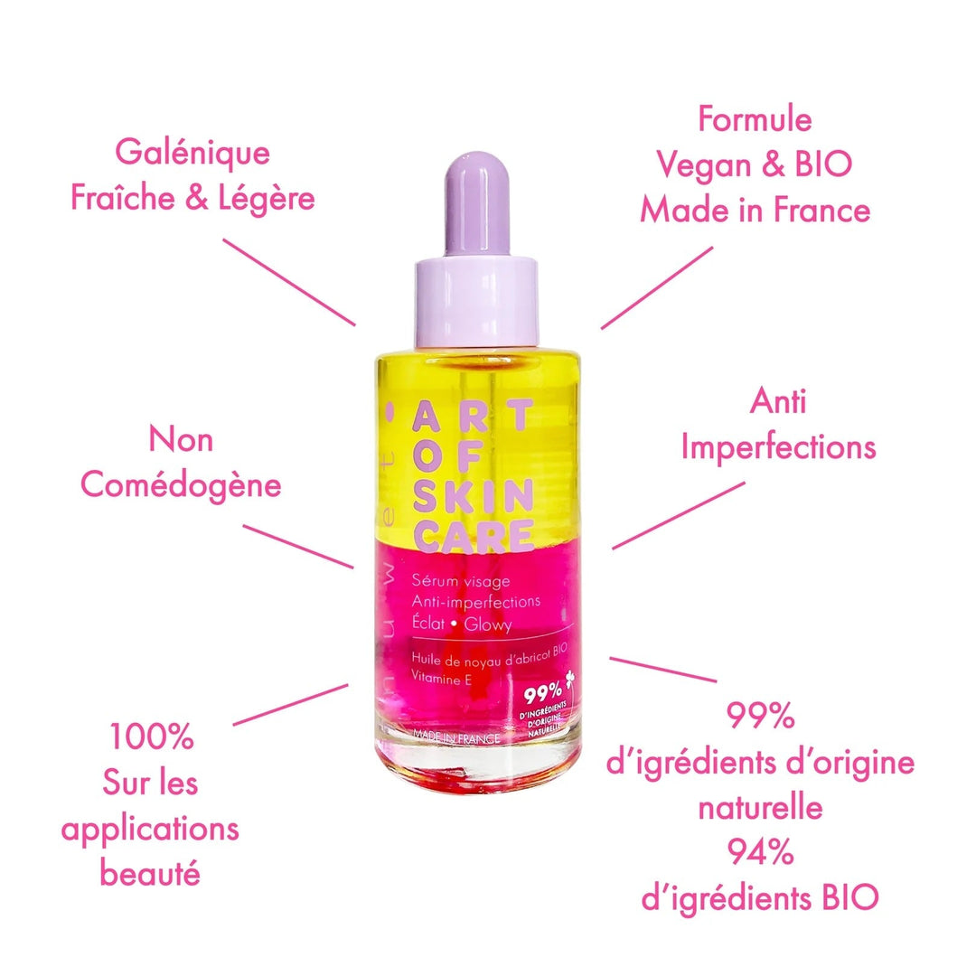 Skin care Serum anti-imperfections éclat Inuwet Mlle et Coco