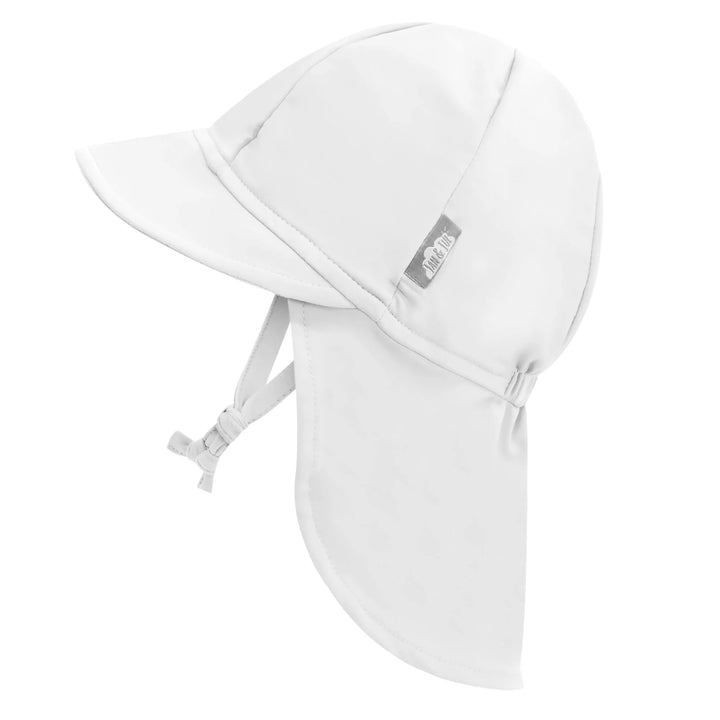 bonnet blanc bébé anti-uv Jan &amp; Jul 