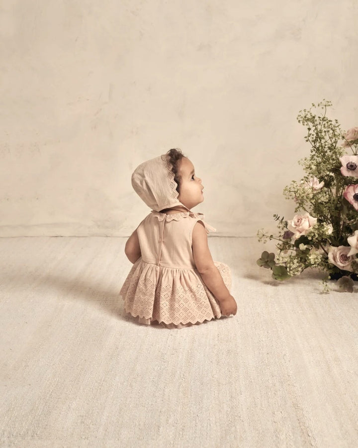 robe barboteuse crème antique Noralee Mlle et Coco