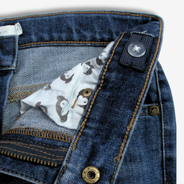 Jeans Appaman pour garçon bleu foncé moyen délavé