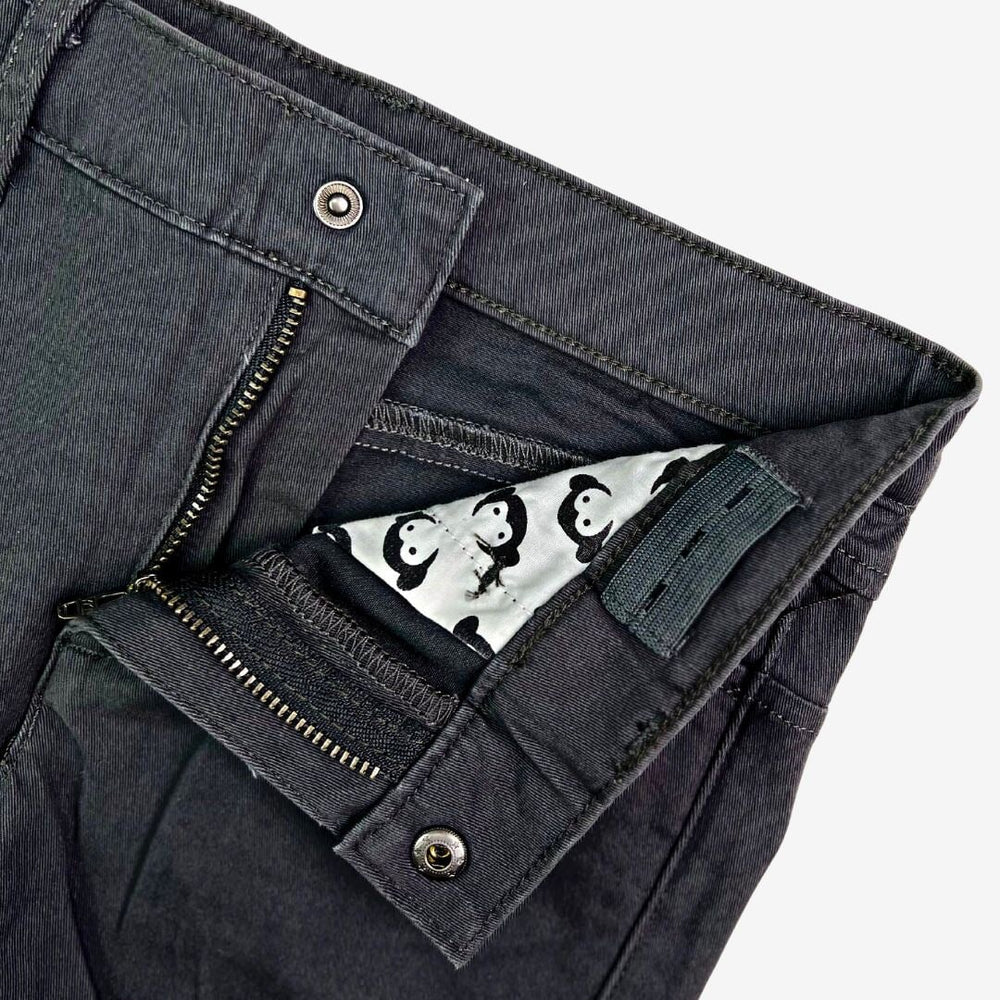 Pantalon coton sergé chino couleur charcoal d'Appeman